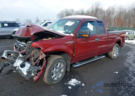 2014 Ford F-150 Xlt из США, поврежденный, VIN 1FTFX1EFXEKE75935